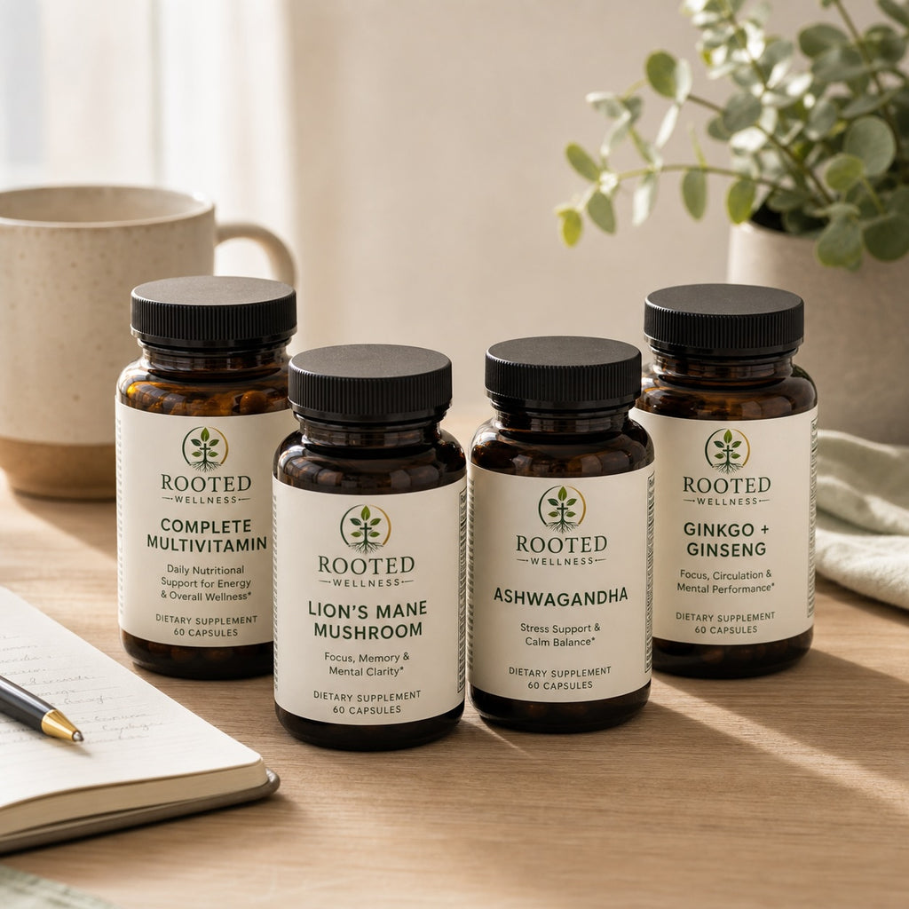 Rooted Daily Focus & Calm Bundle by Rooted Wellness