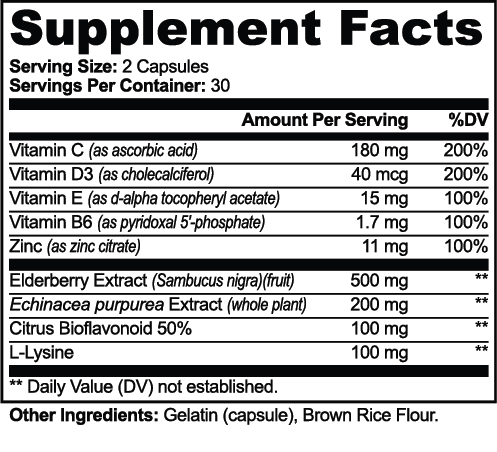 Immune Support Complex by Rooted Wellness