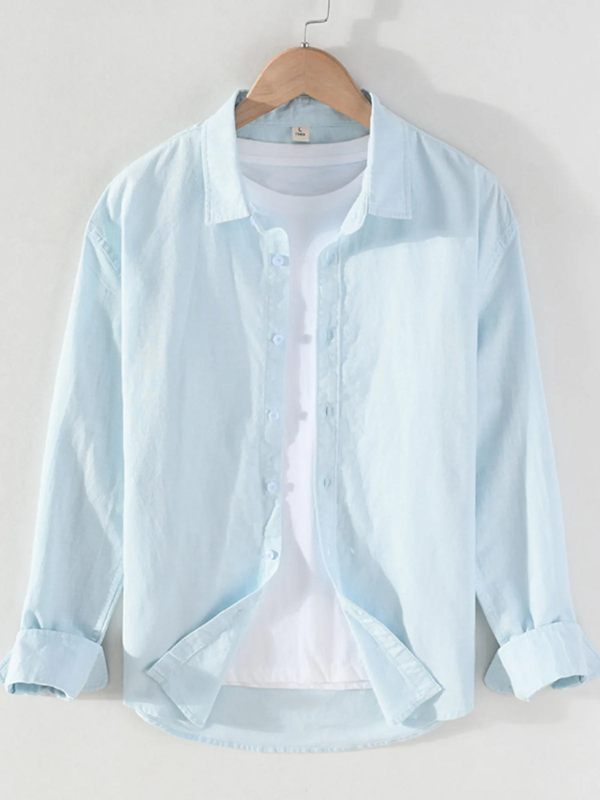 Men's Full Size Button Up Short Sleeve Shirt Plus Size by Trendsi