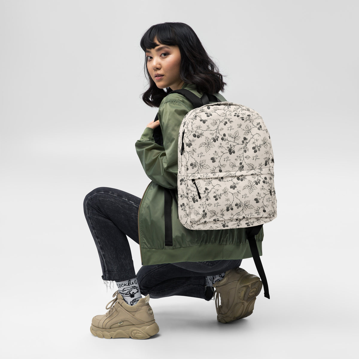 Blackberry Wild & Free- Backpack by Rooted Wellness