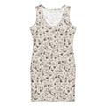 Blackberry Wild & Free- Cotton bodycon dress by Rooted Wellness