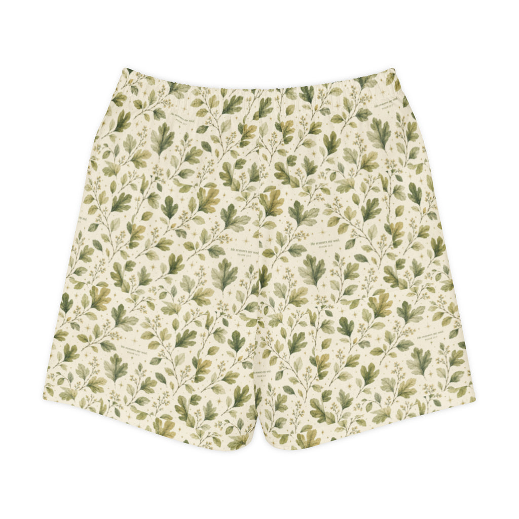 Sassafrass Psalm 23:3- Unisex cotton long short by Rooted Wellness