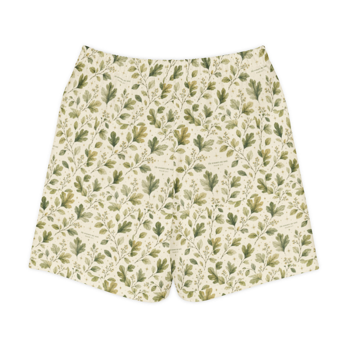 Sassafrass Psalm 23:3- Unisex cotton long short by Rooted Wellness