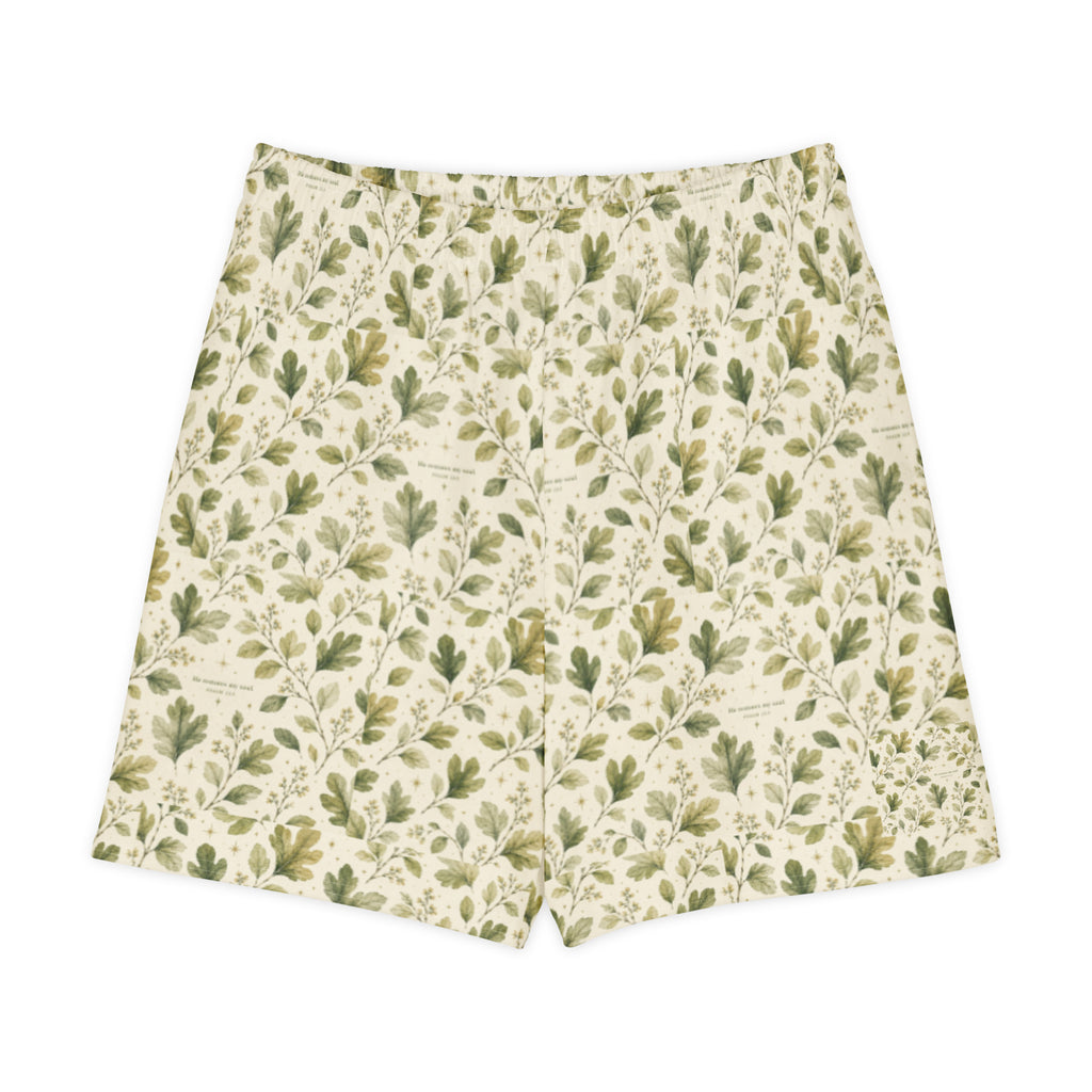 Sassafrass Psalm 23:3- Unisex cotton long short by Rooted Wellness