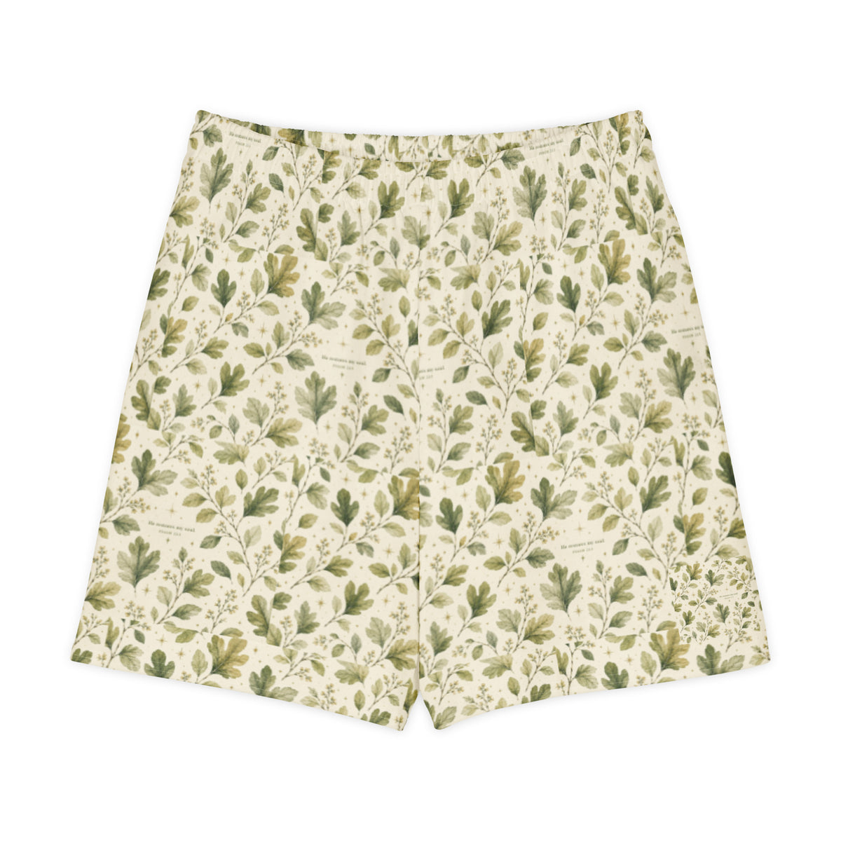 Sassafrass Psalm 23:3- Unisex cotton long short by Rooted Wellness