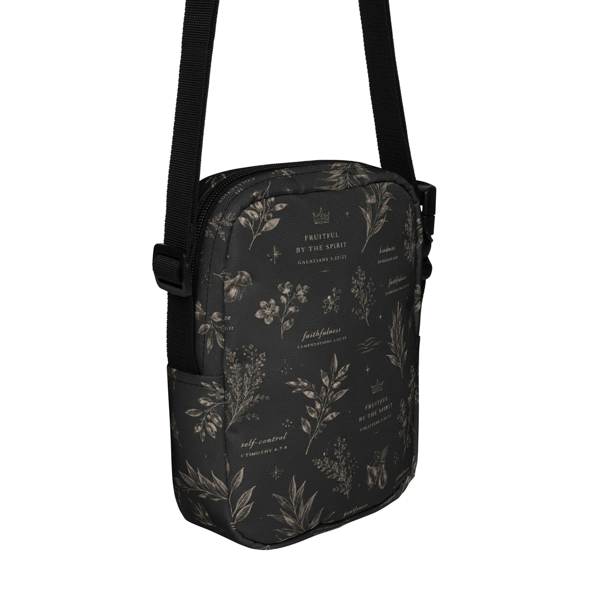 You are the salt & the light of the earth.- Utility crossbody bag by Rooted Wellness