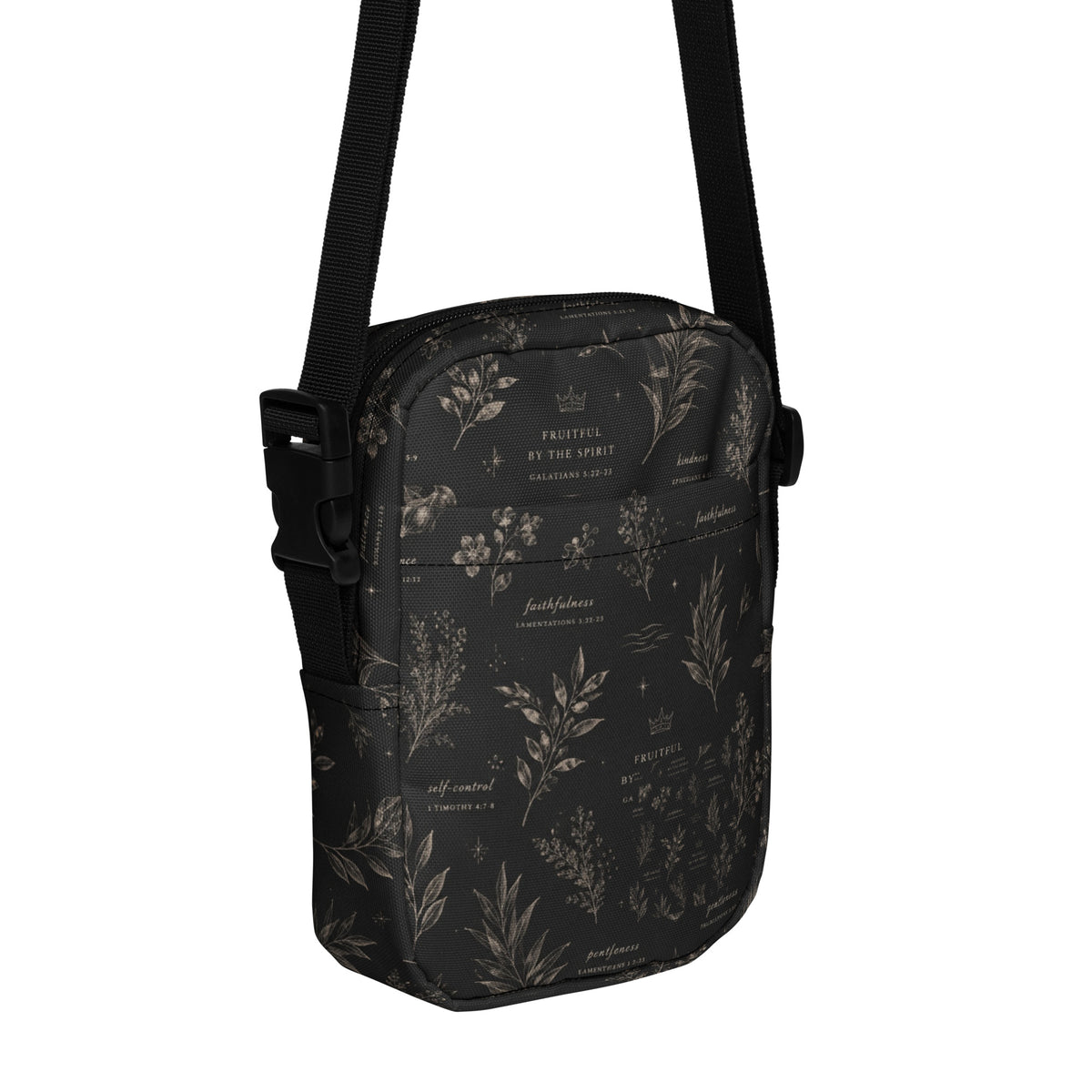 You are the salt & the light of the earth.- Utility crossbody bag by Rooted Wellness