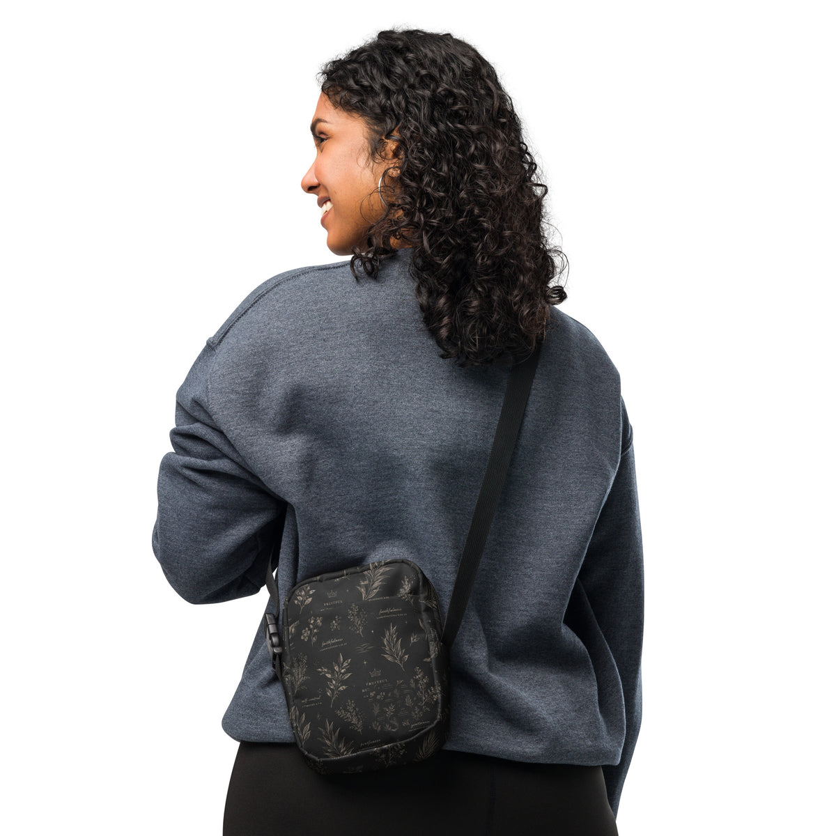 You are the salt & the light of the earth.- Utility crossbody bag by Rooted Wellness