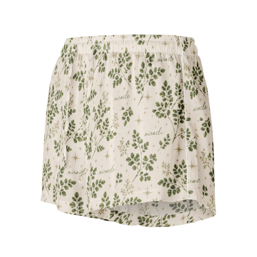 Morianga Miracle- Women’s pajama shorts by Rooted Wellness