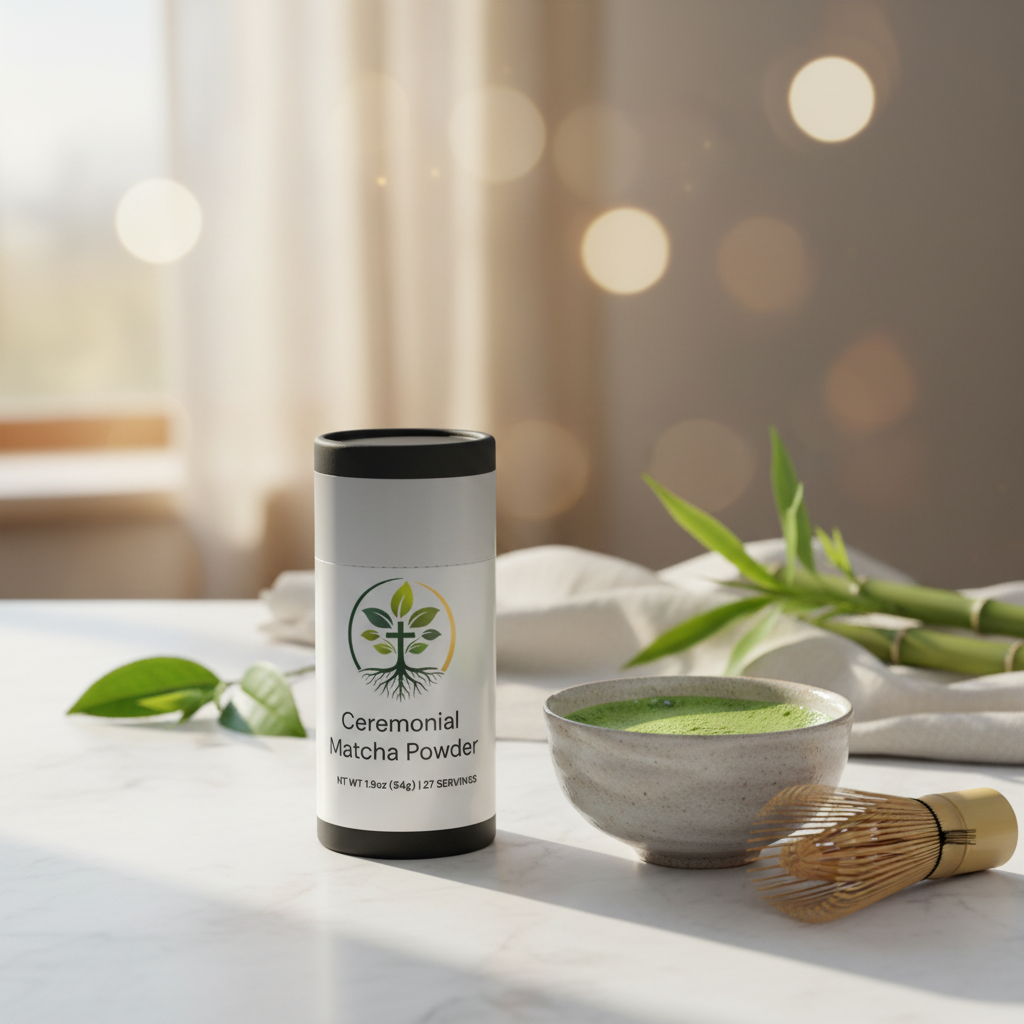 Ceremonial Matcha Powder by Rooted Wellness