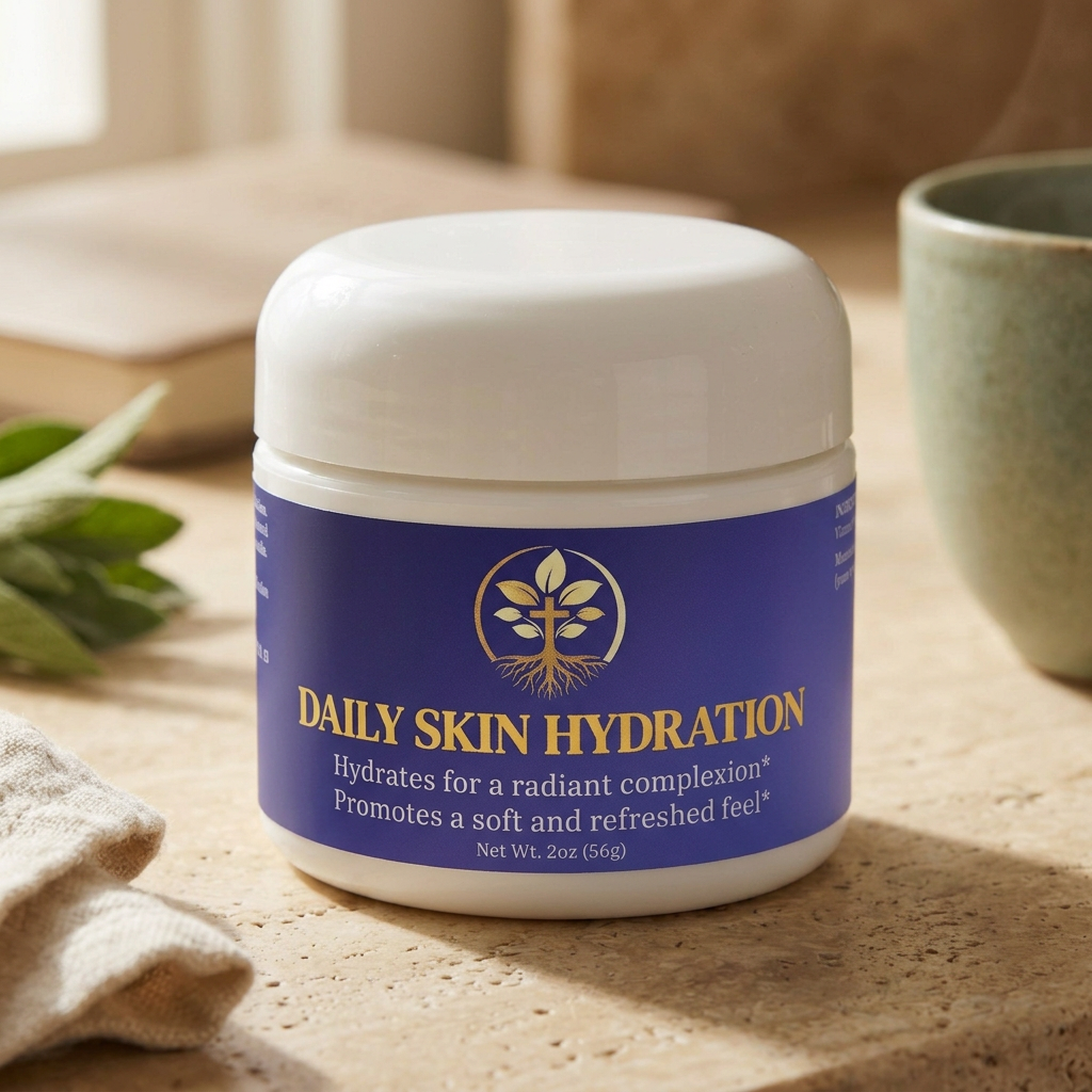 Close-up lifestyle photo of Skin Hydration Cream