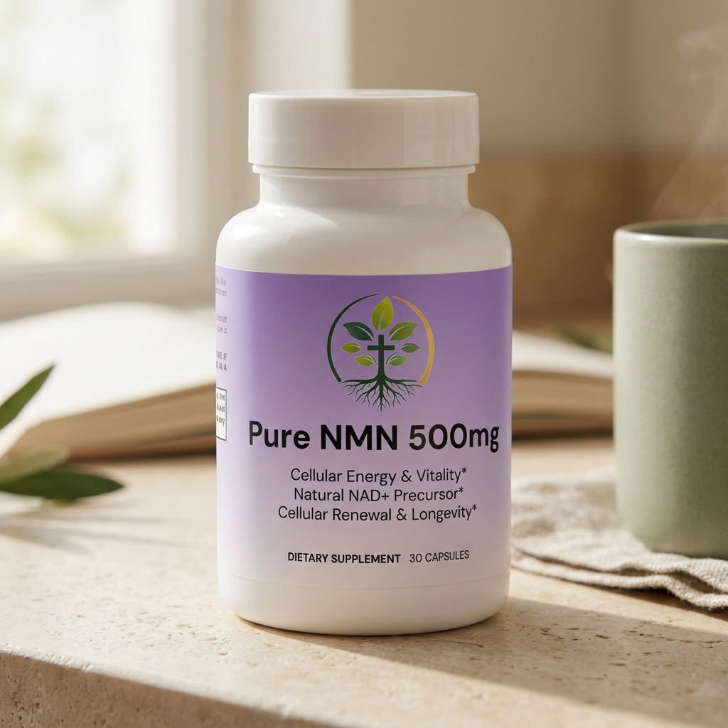 Close-up PURE NMN lifestyle photo