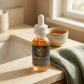 Closer view of the Dark Spot Serum lifestyle photo