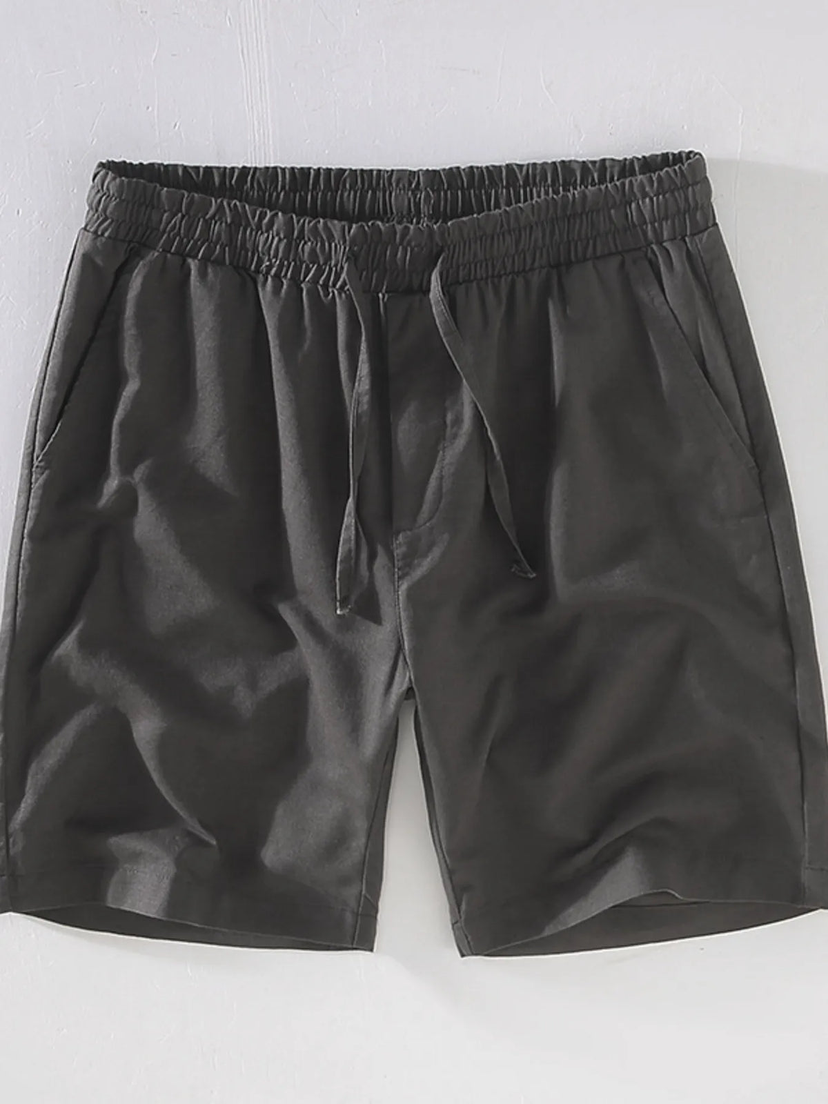 Men's Plus Size Drawstring Casual Shorts by Trendsi