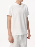Men's Round Neck Short Sleeve Tee by Trendsi