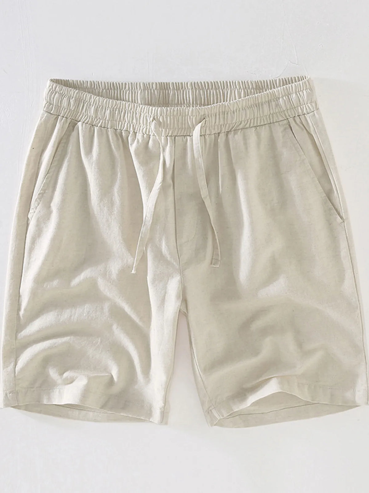 Men's Plus Size Drawstring Casual Shorts by Trendsi