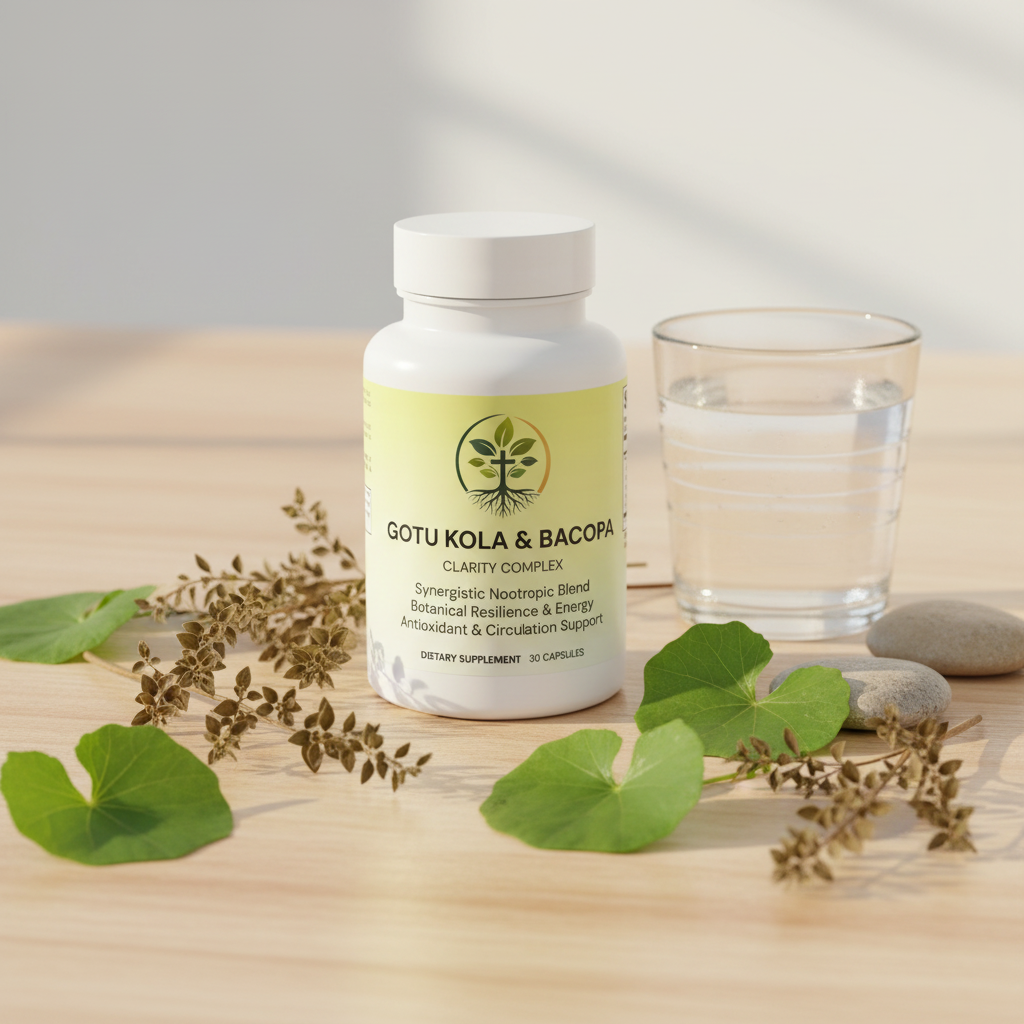 Gotu Kola & Bacopa Clarity Complex by Rooted Wellness