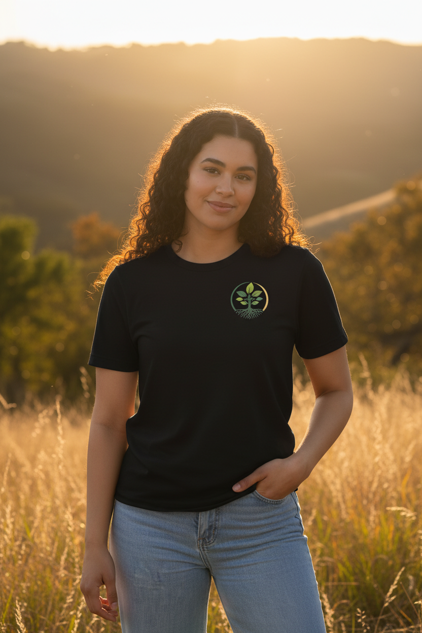 Unisex Staple Eco T-shirt by Rooted Wellness