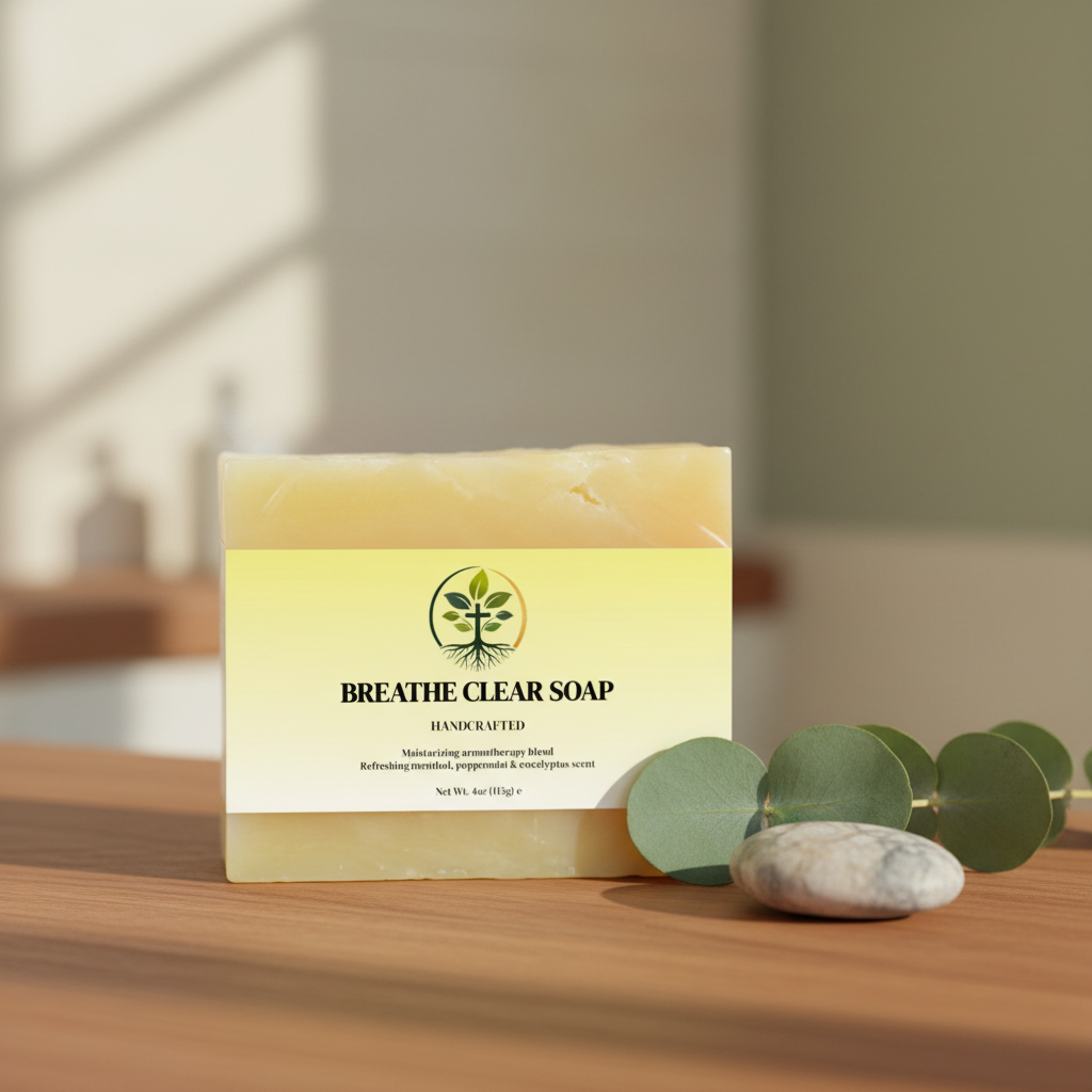 Breathe Clear Soap by Rooted Wellness