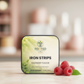 Iron + Folate Oral Strips – Raspberry | Supports Energy & Red Blood Cells by Rooted Wellness