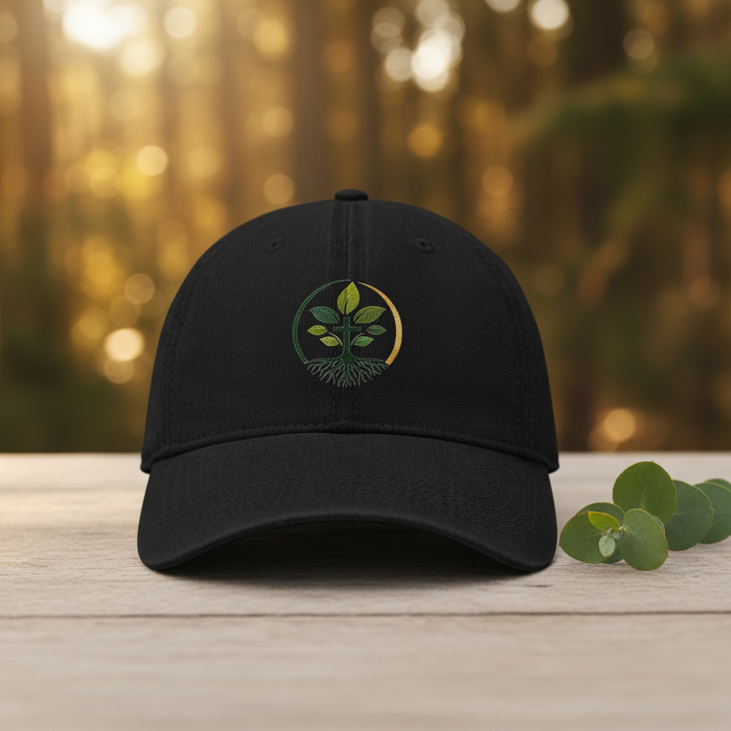 Denim Hat by Rooted Wellness
