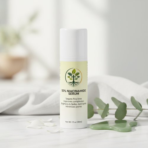 10% Niacinamide Serum | Minimizes Pores, Fades Dark Spots & Brightens Skin by Rooted Wellness
