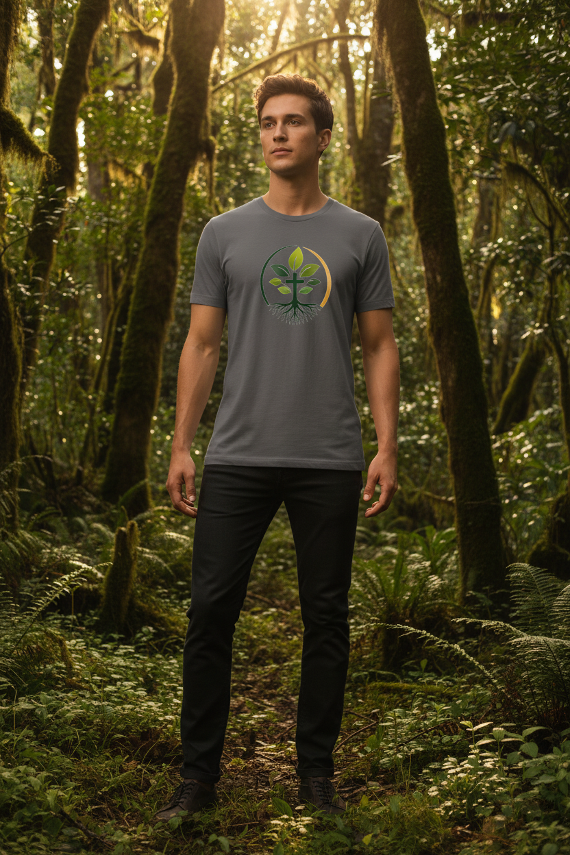 Unisex Organic Mid-Light T-shirt by Rooted Wellness