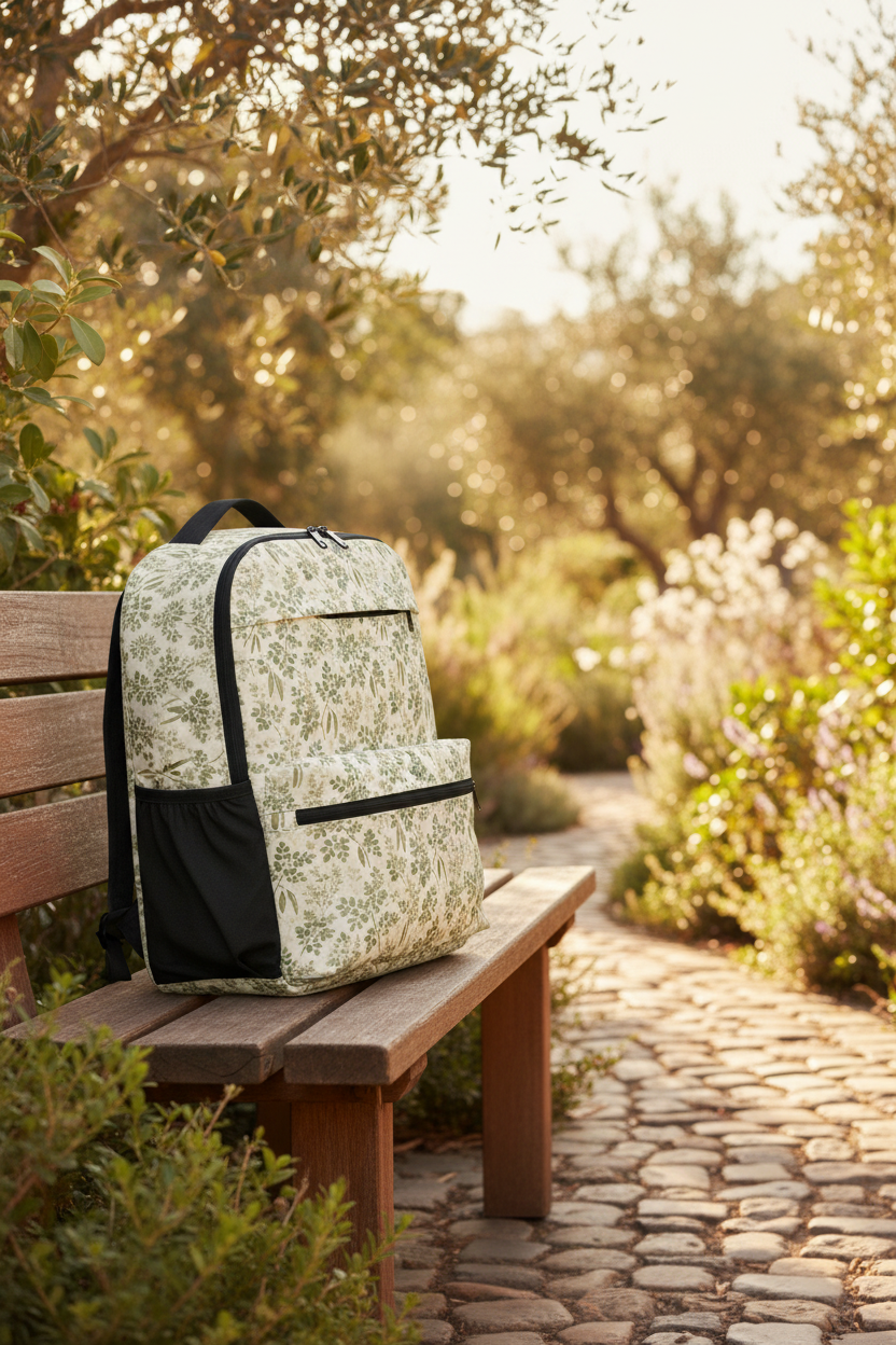 Olive Grove Utility backpack by Rooted Wellness