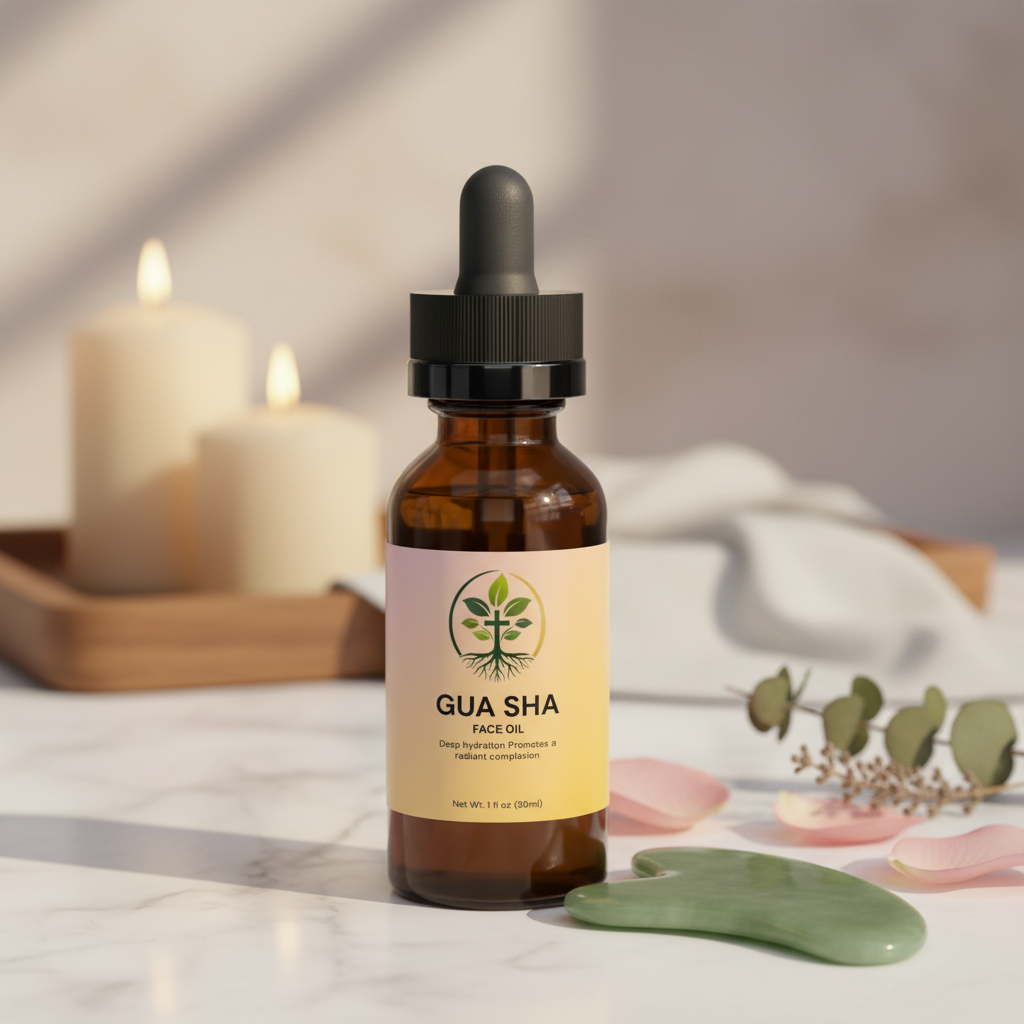 Gua Sha Face Oil by Rooted Wellness