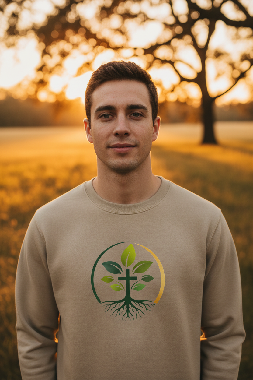 Unisex Organic Sweatshirt by Rooted Wellness