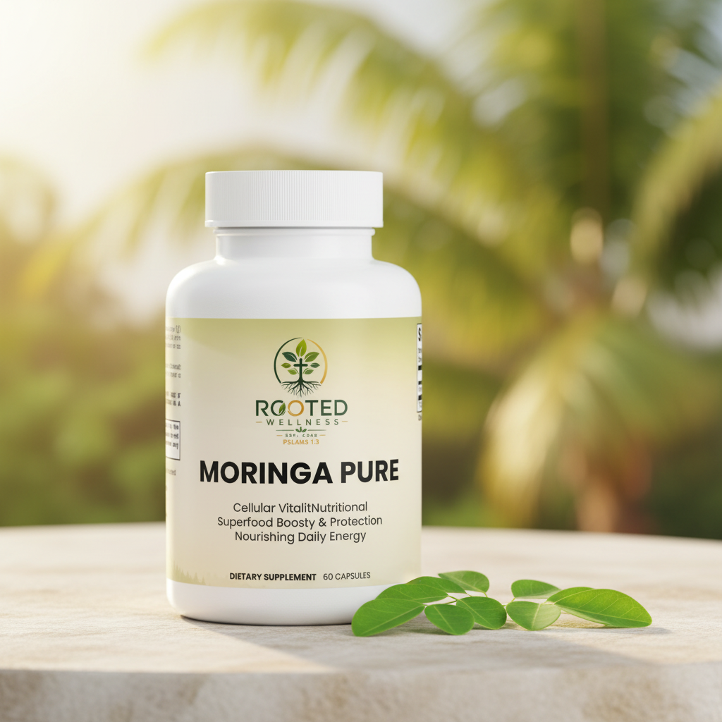 Moringa Pure - Single Bottle by Rooted Wellness