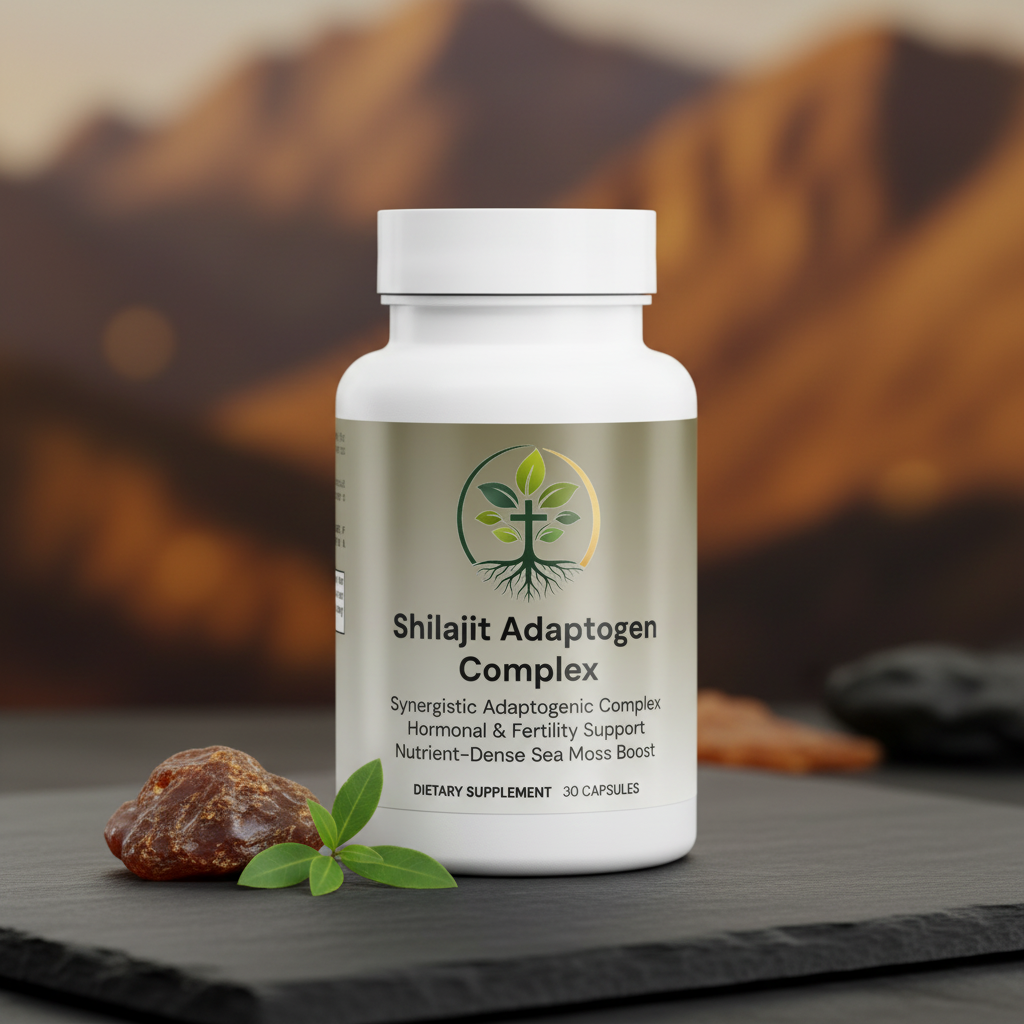 Shilajit Adaptogen Complex by Rooted Wellness