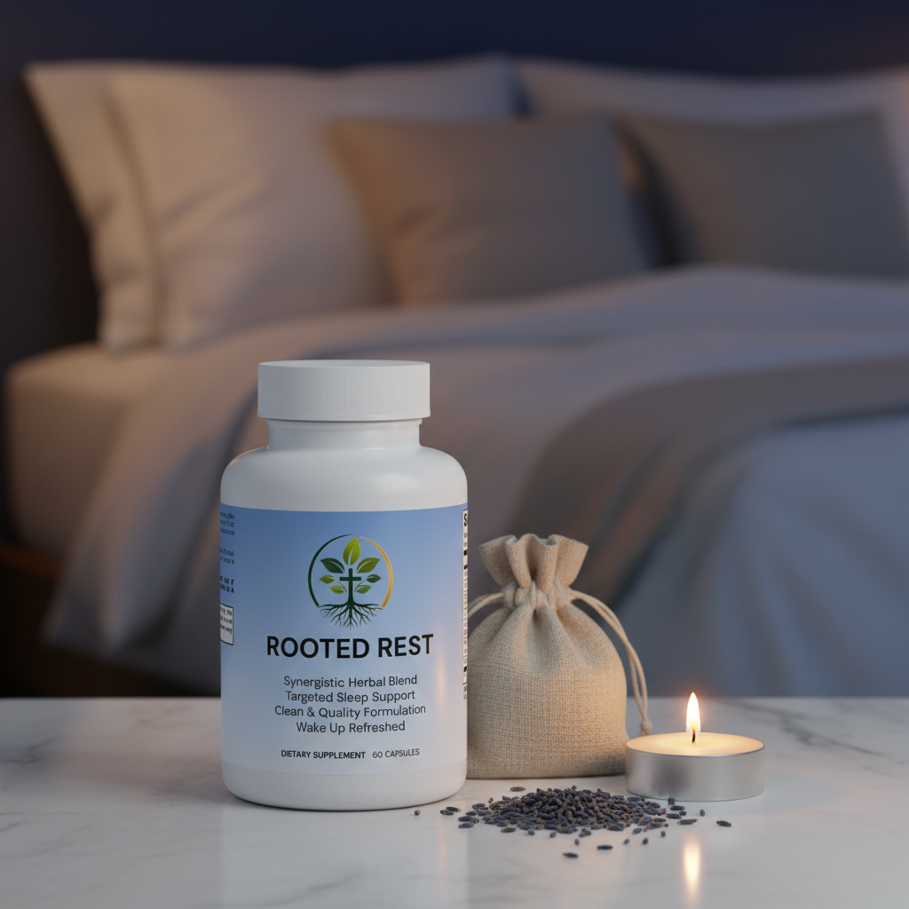 Rooted Rest - 2mg Melatonin Plus Herbal Sleep Formula by Rooted Wellness