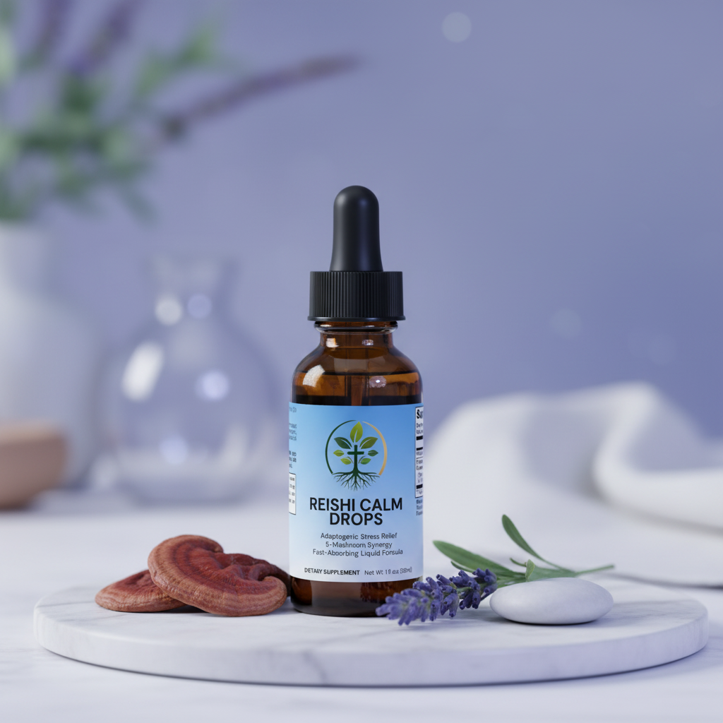 Reishi Calm Drops by Rooted Wellness