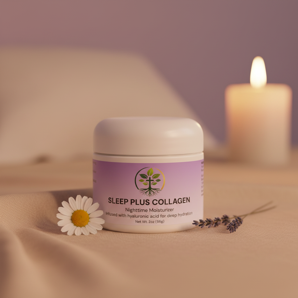 Sleep Plus Collagen Cream by Rooted Wellness