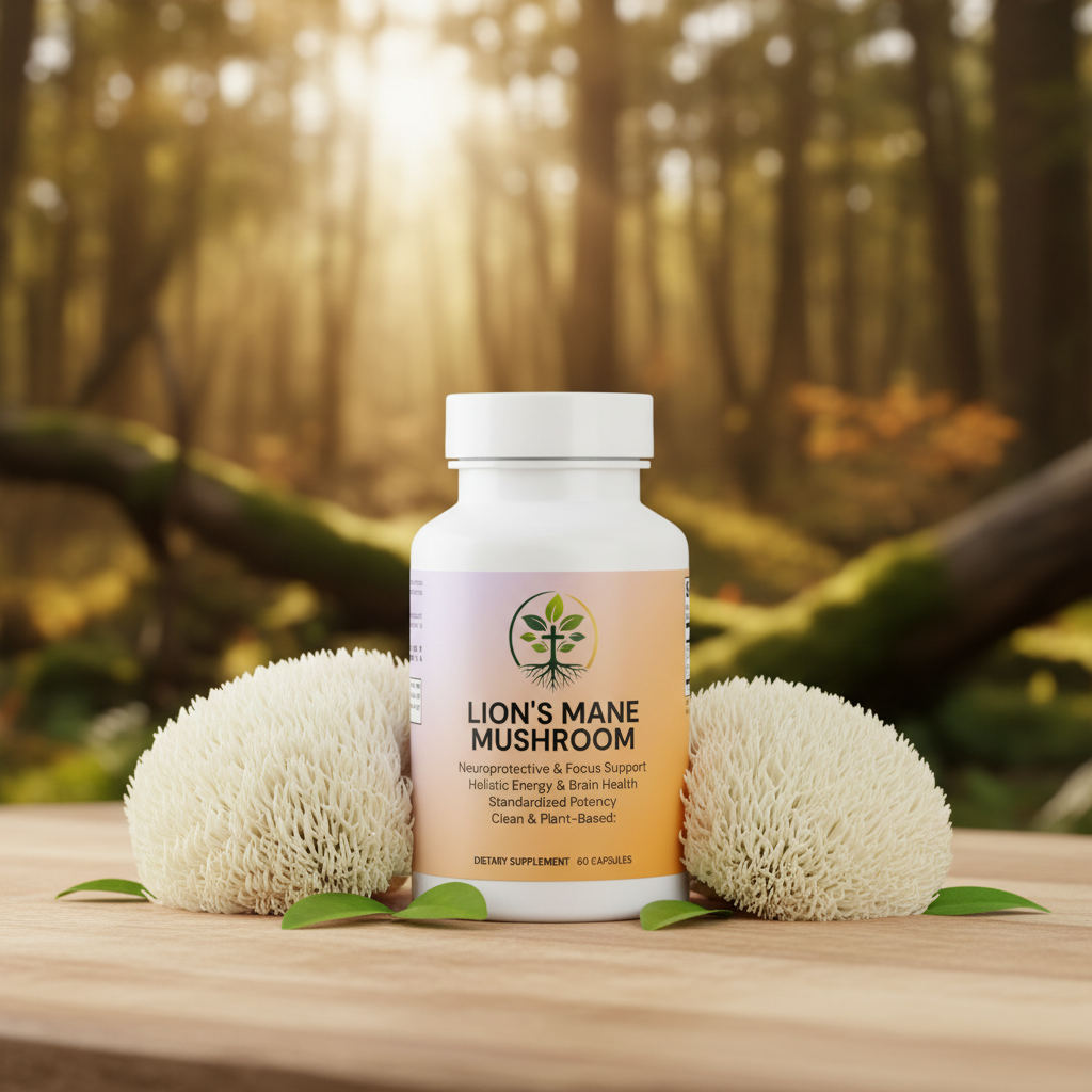 Lion's Mane Mushroom by Rooted Wellness