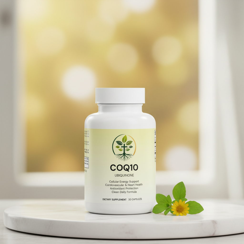 CoQ10 Ubiquinone by Rooted Wellness