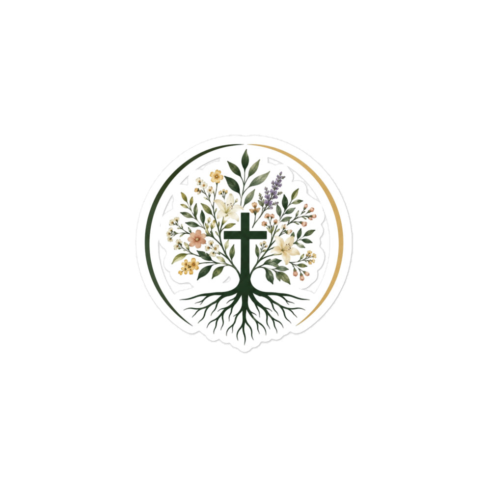 Bubble-free stickers by Rooted Wellness