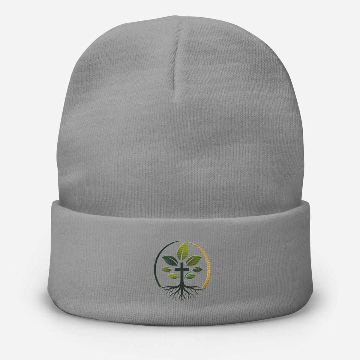 Embroidered Beanie by Rooted Wellness