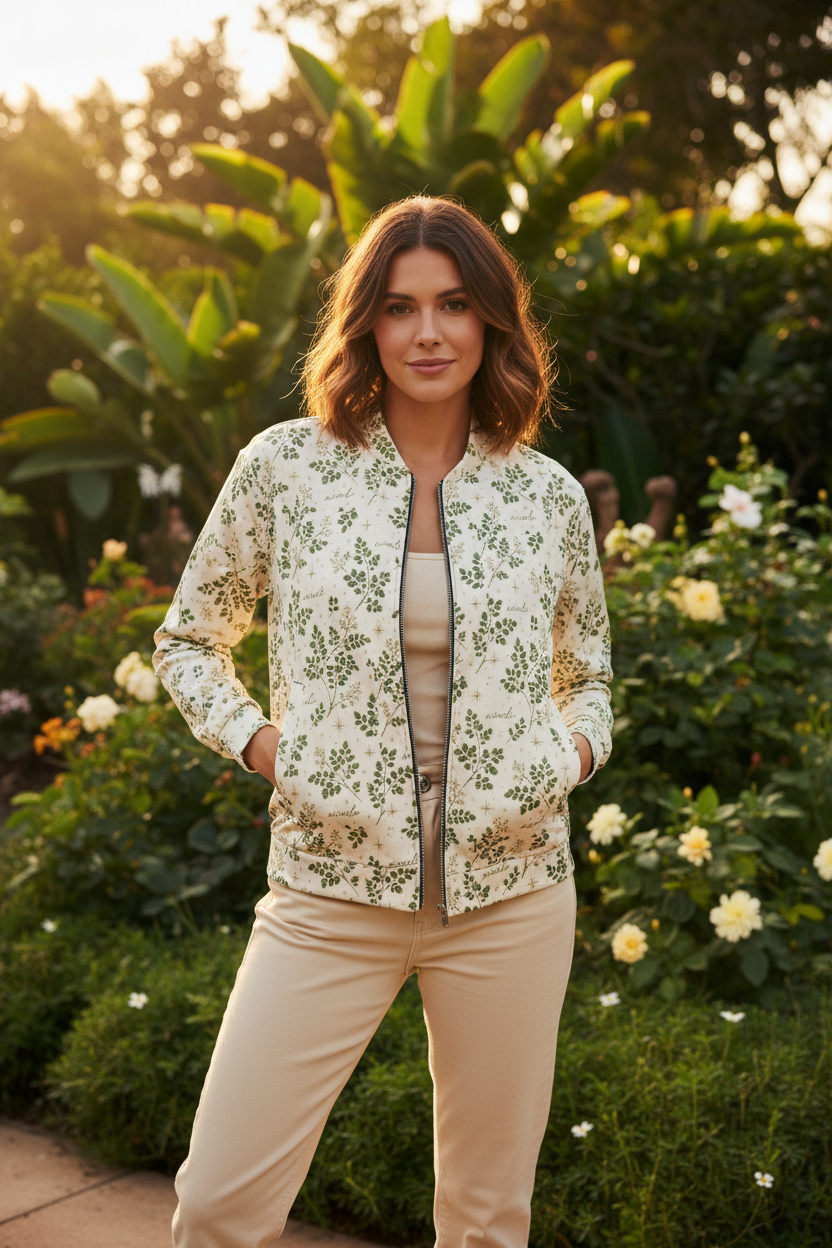 Morianga Miracle- Unisex Bomber Jacket by Rooted Wellness