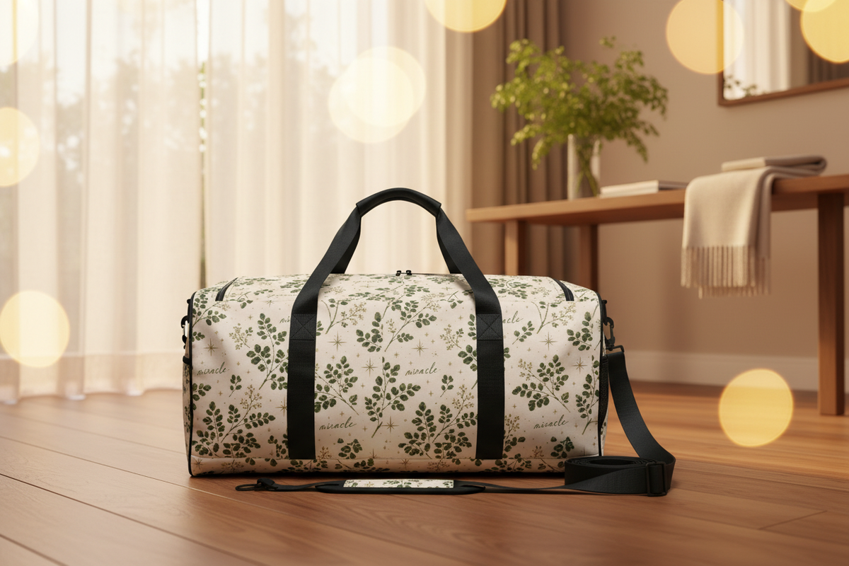 Morianga Miracle- Duffle bag by Rooted Wellness