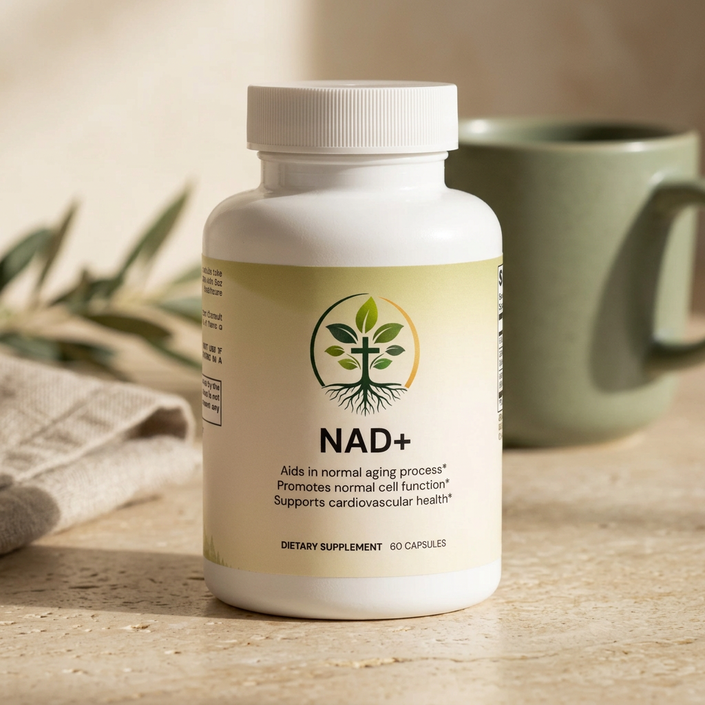 NAD+ close-up lifestyle photo