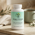 Omega-3 Complex close-up lifestyle photo