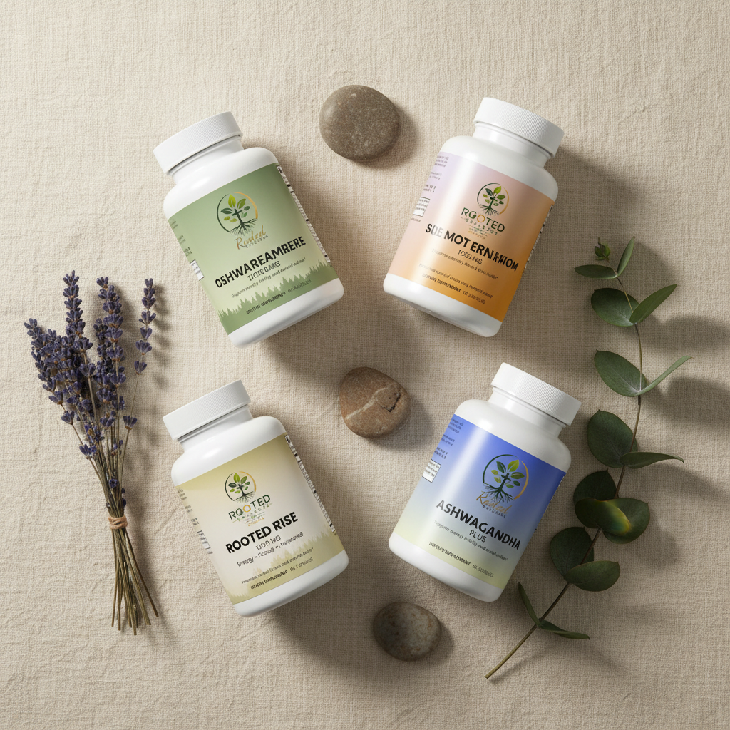 Rooted Daily Focus & Calm Bundle by Rooted Wellness
