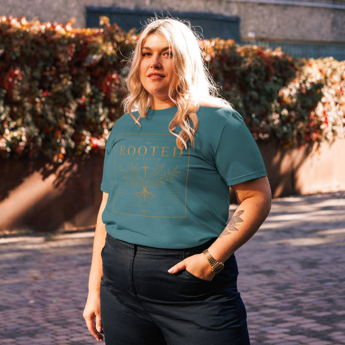 Unisex Organic Cotton Creator 2.0 T-Shirt by Rooted Wellness