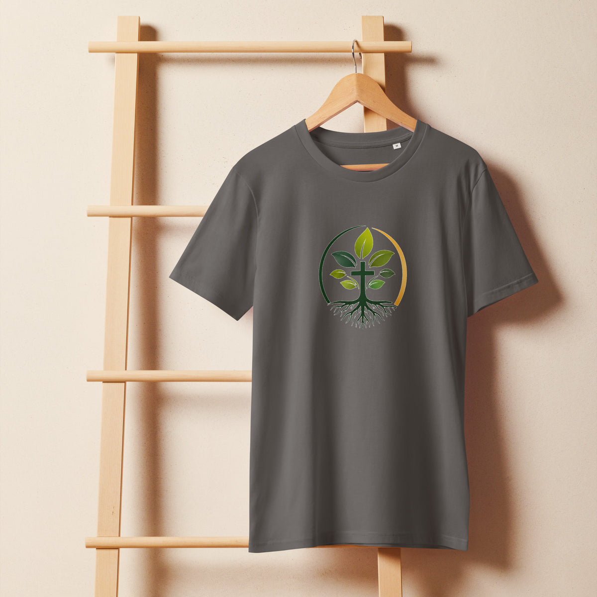 Unisex Organic Mid-Light T-shirt by Rooted Wellness