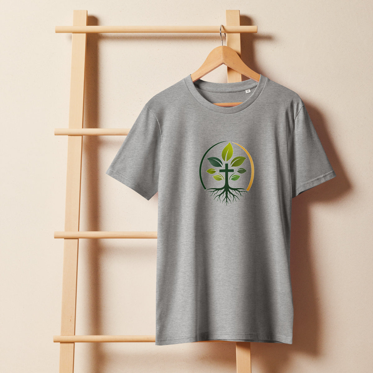 Unisex Organic Mid-Light T-shirt by Rooted Wellness
