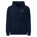 Unisex organic mid-weight hoodie by Rooted Wellness
