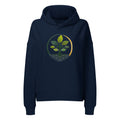 Women's organic mid-weight hoodie by Rooted Wellness
